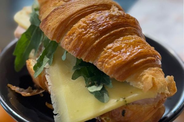 Croissant sandwich